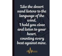Counting Every Beat: Romantic Lined Journal with Original Poetic Cover 6 x 9': A Love Notebook for Reflection Writing and Meaningful Gifting for Couples or Personal Use | Coffee & Pen