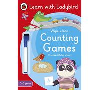 Counting Games A Learn with Ladybird Wipe-clean Activity Book 3-5 years: Ideal for home learning (EYFS)