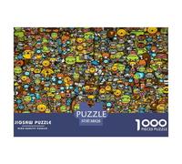 Countless Little Heads Puzzle De 1000 Pièces Pour Adultes Et Enfants Dès 14 Ans Jeux De Défi Jouets Éducatifs De Qualité Supérieure Décoration De La Maison 38x26cm/1000pcs
