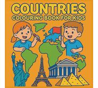 Countries Around The World: Colouring Book For kids