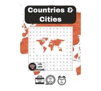 Countries & Cities Word Search: 48 Puzzles Exploring the World, One City at a Time