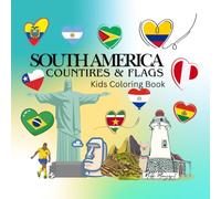 Countries & Flags | South America | Kids Coloring Book
