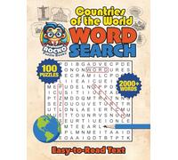 Countries of the World Word Search: Professor Rocko Puzzle Books - 100 Puzzles Exploring Every Corner of the Globe