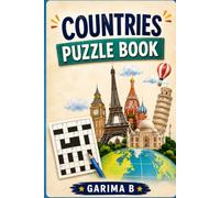 Countries Puzzle Book: Brain-Boosting Geography Crossword Puzzles for Kids