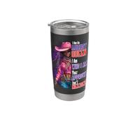 Country Black Donna Donna August Regina Compleanno Bicchiere termico in acciaio inox doppia parete