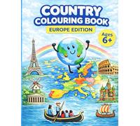 Country Colouring Book: A Fun Colouring Journey Through Europe