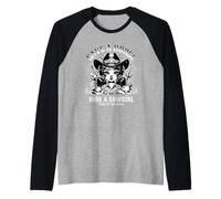 Country Concert Rodeo CowGirls Cowboys. Save a Horse Ride a Maglia con Maniche Raglan