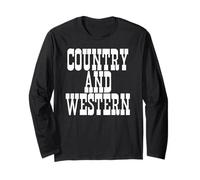 Country e Musica Occidentale Maglia a Manica