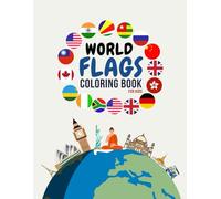 Country Flags Coloring Book For Kids