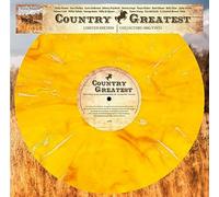 Various Artists - Country Greatest - Big Hits And Superstars Of Country Music (Limited Edition) (Yellow Marbled) (LP)