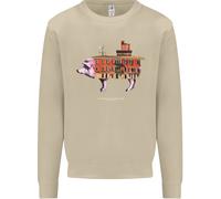 Country House Street Pig Uomo Sweatshirt Jumper