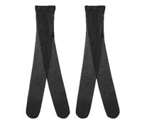 Country Kids Collant da ragazza in lycra setosa a vita, nero, 3-5 anni, 2 PR