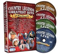 Artisti vari – Country Legends Greatest Hits: 50 Mini Concerts – DVD – Universal Music Group