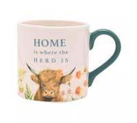 Country LivingHome Is Where The Herd Is 300ml Tazza (WD3370)