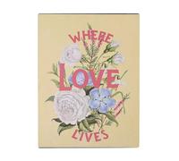 Country LivingWhere Love Lives Placca (WD3444)