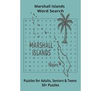 Country Marshall Islands Word Searches: Puzzle Book 6x9”, 111 pages, 50+ Puzzles,… Gift for ;Travellers, Study, during Vacation, Holiday or Time to Relax