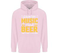 Country Music E Beer That's Why I'm Here Uomo Felpa