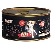 COUNTRY&NATURE carni rosse cibo umido per cani 400 g