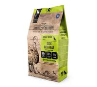 COUNTRY OF ANIMALS Dog Duck with Pear M 2 kg anatra con pera, cibo secco per cani