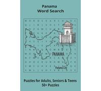 Country Panama Word Searches: Puzzle Book 6x9”, 111 pages, 50+ Puzzles,… Gift for ;Travellers, Study, during Vacation, Holiday or Time to Relax