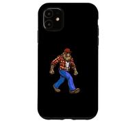 Country Redneck Sasquatch Bigfoot Dude Southern Pride Custodia per iPhone 11
