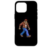 Country Redneck Sasquatch Bigfoot Dude Southern Pride Custodia per iPhone 16 Pro Max
