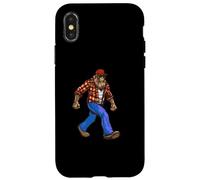 Country Redneck Sasquatch Bigfoot Dude Southern Pride Custodia per iPhone X/XS