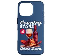 Country Stars E Wine Bar Amante del vino Stile di vita occidentale Custodia per iPhone 16 Pro
