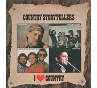 COUNTRY STORYTELLERS - I LOVE COUNTRY LP UK CBS 1985 14 TRACK WITH INNER INCLUDING WILLIE NELSON,MERLE HAGGARD,BOBBY BARE,MARTY ROBBINS,RAY CHARLES,LARRY GATLIN AND JOHNNY CASH (CBS54951)