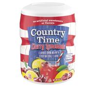 Country Time Cherry Lemonade aromatizzato con altri aromi naturali Drink Mix, 530 ml Barattolo