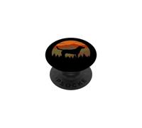 Country Wilderness Vintage Montagne Foresta Cielo Labrador Cane PopSockets PopGrip Adesivo