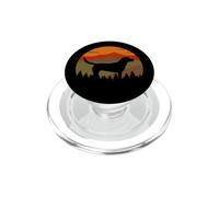 Country Wilderness Vintage Montagne Foresta Cielo Labrador Cane PopSockets PopGrip per MagSafe
