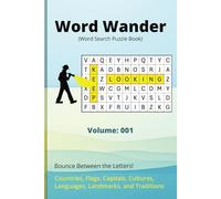 Country Word Search Puzzle Book: Word Searches with Easy to Read Print about Countries, Flags, Capitals, Landmarks, Culture and more. | 6x9 inches, ... Holidays and Free Times | Volume : 001