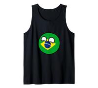 Countryballs Brasile Divertente Canotta