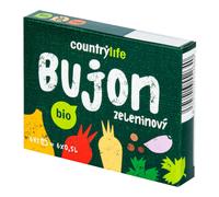 CountryLife - Brodo vegetale a cubetti, BIO, 66 g *Certificato CZ-BIO-001