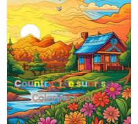 Countryside Sunrise Coloring Book