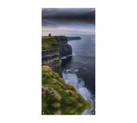 County Clare The Cliffs Decorazione per porta Banner di benvenuto Decorazioni per porte da parete Porta d'ingresso Appeso Banner per interni ed esterni Decorazione per feste di anniversario