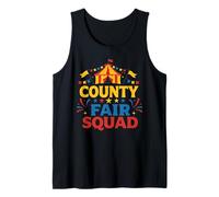 County Fair Squad Carnival Crew Fun Fair Outfit per la famiglia Canotta