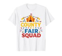 County Fair Squad Carnival Crew Fun Fair Outfit per la famiglia Maglietta