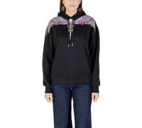 County of Milan Black Cotton Hoody - IT42|M