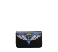 County of Milan borsa a tracolla in ecopelle nero