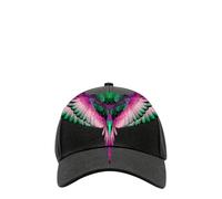County of Milan cappello con visiera con stampa iconica nero UNI