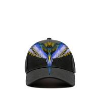 County of Milan cappello con visiera uomo con stampa iconica nero UNI