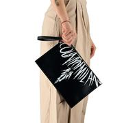 COUNTY OF MILAN Pochette Black WHITE Wings MARCELO BURLON NERA COMAS260332