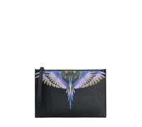 County of Milan pochette in ecopelle donna nero