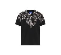 County of Milan T-shirt bambino con stampa snake nero