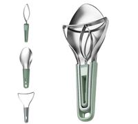 Coupe-pastèque - Ustensile De Cuisine En Acier Inoxydable | Coupe-fruits, Trancheuse, Vide-mangue | Idéal Pour Salades D'avocat, Kiwi Et, À La Maison, En Camping Ou En Plein Air.