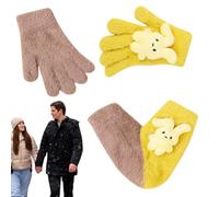 Couple Mittens Cold, Romantic Winter Gloves, Funny Couples Gloves, Boyfriend Girlfriend Gloves, Shared Mittens Gloves, Winter Love Gloves, Couple Gloves Gift, Cozy Couples Mittens, Touchscreen Winter