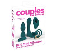 Scelta Coppie - Vibratore Telecomandato 4in1 (turchese)