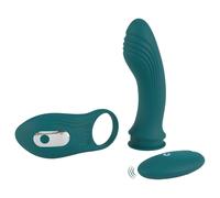 Scelta di coppia - Vibratore variabile 3in1 (turchese)